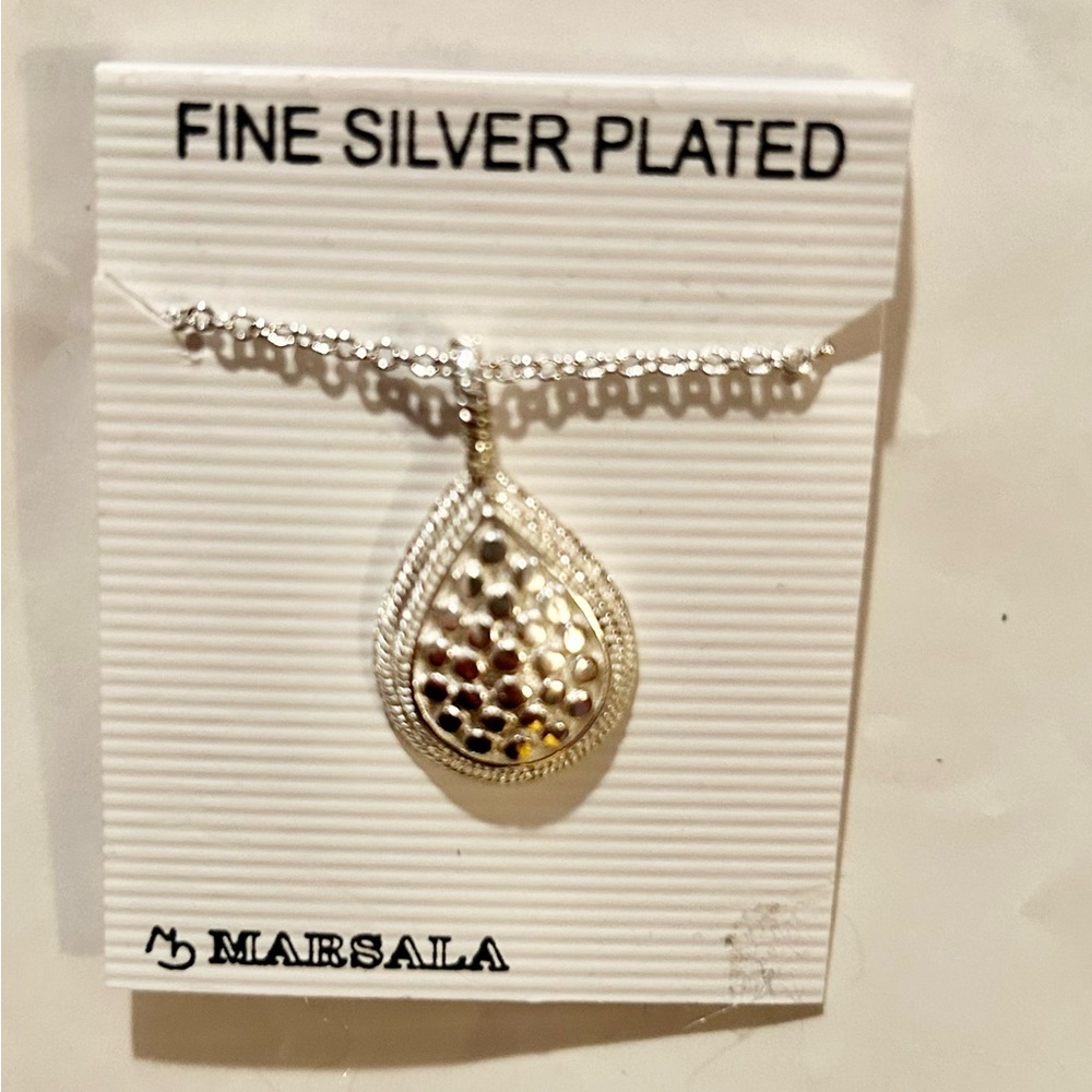 Necklace Sliver plated